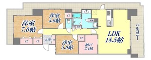 シティタワーグラン須磨鷹取の物件間取画像